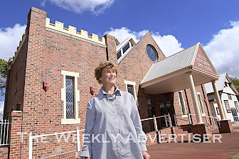 NEW APPEAL: Wesley Performing Arts and Cultural Centre committee president Mary Starr at The Wesley.   Picture: PAUL CARRACHER