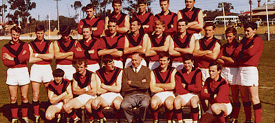 1965: Stawell’s 1965 football team, with John Kennedy as coach.