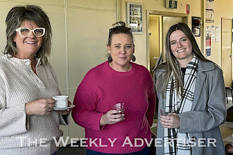 STEPPING UP: Wimmera Agricultural Societies Association’s incoming office bearers, from left, Andrea Cross, treasurer, Nicole Nunn, president, and Louise Hobbs, secretary.
