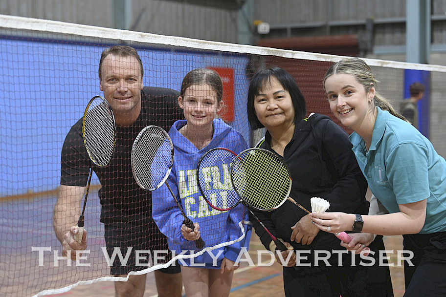 Luke Dunn, Lilly Gardner, Dee Williams and Caitlin Sawyer preview the Horsham Badminton season starting.